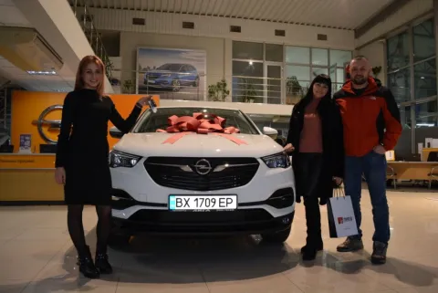 Щасливий клієнт Opel ЛІГА